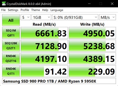 how to benchmark with crystaldiskinfo